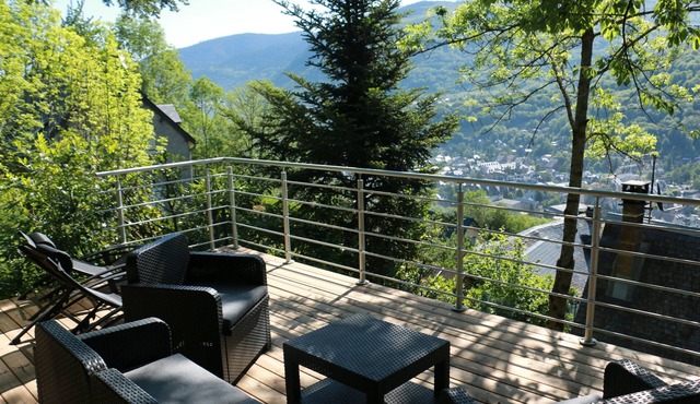 Great Pyrenees typical barn furnished with all modern comforts