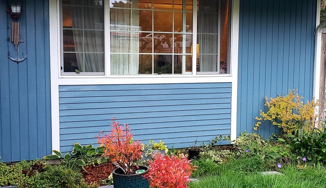 Great quiet family friendly location near chambers Bay. Private covered patio.