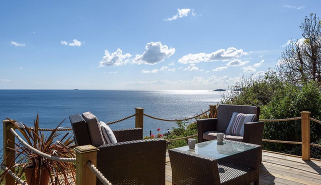 Great retreat for two with superb sea views.