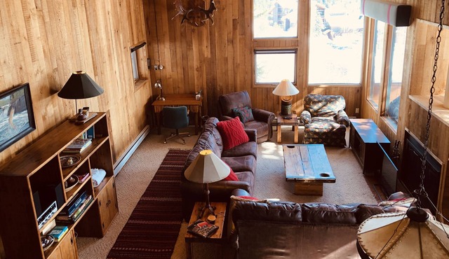 Great ski in/ski out mountain cabin for families or friends