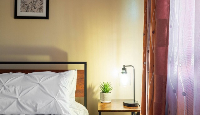 Great suburban location! Perfect for solo or couple travelers