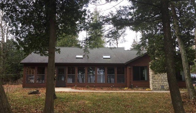 Great Sunrises, 200ft Of Lake Michigan Shorefront, 1.5 Acres, 2 Bedrooms, 1 Bath