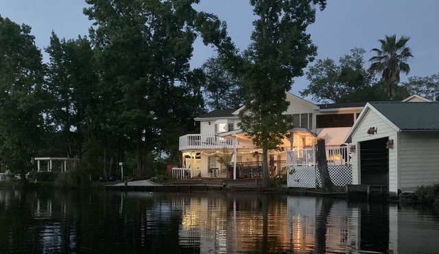 Great views of the New River close to Savannah and Hilton Head.