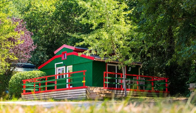 Green and red chalet 35m² - 1 bedroom + mezzanine 6 people