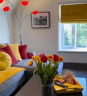 Green Corner Villa - Walls Hill - Cosy Luxury Apartment in Central Torquay with Free Parking & EV