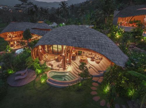 Green Earth Bali luxury Bamboo villas