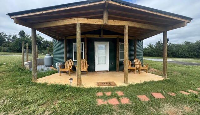 Green Grain Bin One Level Home