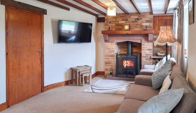 Greenrigg Cottage enjoys an isolated location high up on the Caldbeck Fells.