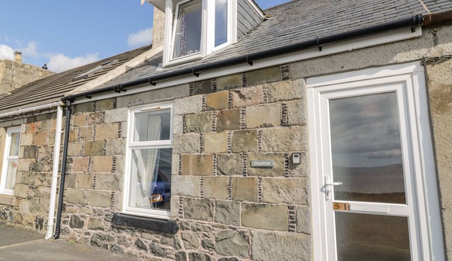 GREYSTONES, character holiday cottage, with open fire in Port William