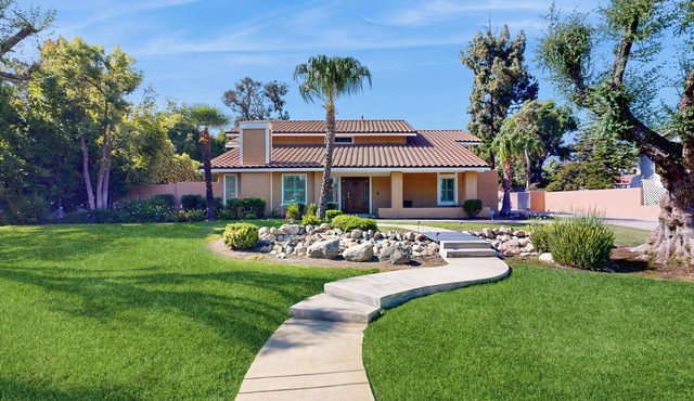 Grill, Chill & Swim: Luxe Rancho Cucamonga Home