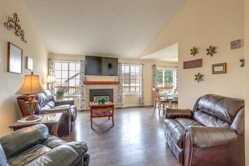 Grill, Fireplace and Fenced-In Yard Thornton Home!