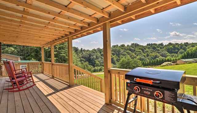 Grill & River Access: Tiny Cabin in Sparta!