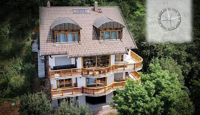 Großzügige Villa in Hanglage am Neckar in Eberbach