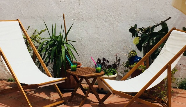 Grosse Wohnung in Strandnähe mit Sonniger Terrasse