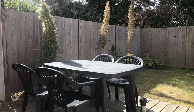 Ground floor apartment with direct beach access, parking and WIFI in Trégastel