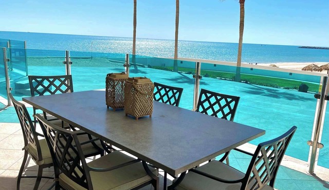 Ground Floor Condo Steps to Beach and Resort Fun