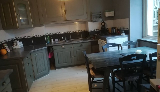 Ground floor apartment in stone house