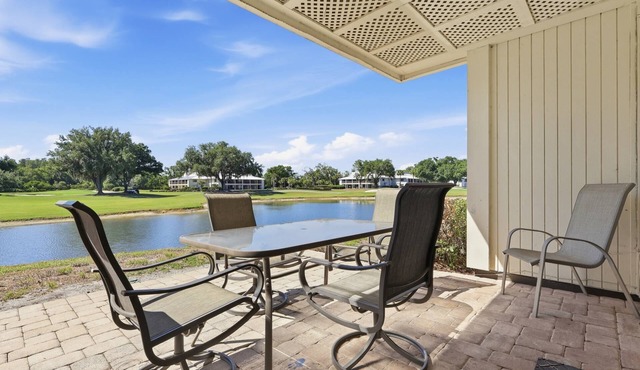 Ground Floor Golf Condo | Private Patio | Golf Views | Saddlebrook Amenities