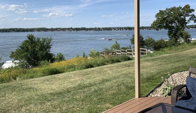 Ground Floor Lakefront Unit with Stunning Views of East Lake