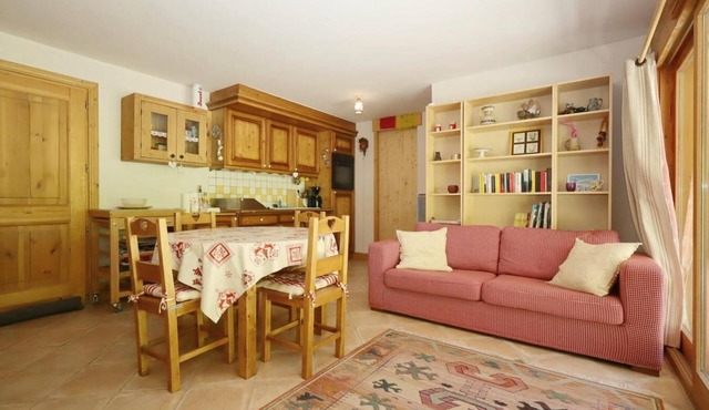 Ground floor, view mountain, terrace, tv, ski locker, 55m², Les Houches