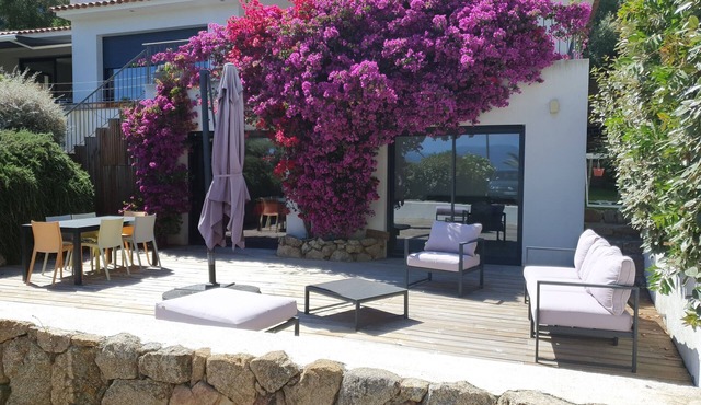 Ground floor Villa 4-6 people Porto-Pollo, with swimming pool.