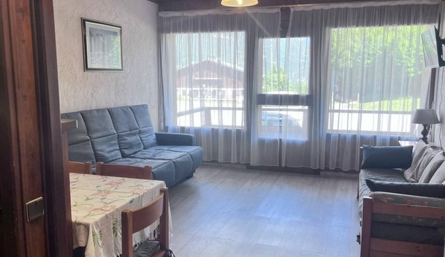 Ground floor, view mountain, terrace, tv, 35m², Saint Gervais
