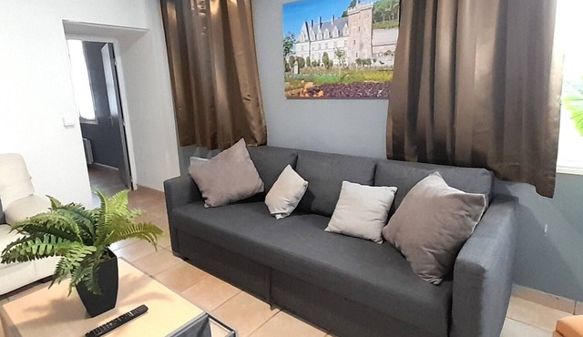 Group accommodation in the center of Azay le Rideau