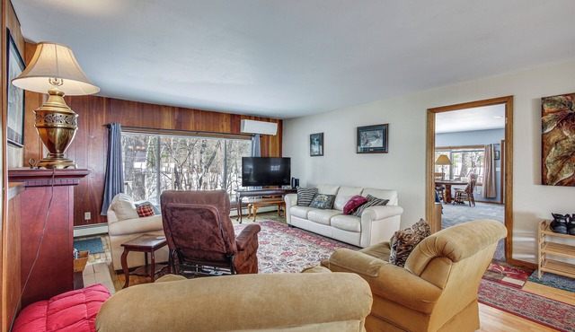Group Friendly! Riverfront Waupaca Retreat w/Yard