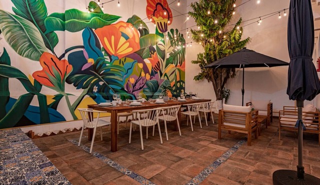 Group-Friendly Terrace Delight near WTC & Shops