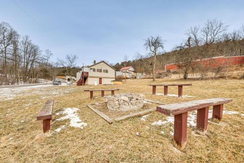 Group Getaway with Fire Pit Near Susquehanna River!