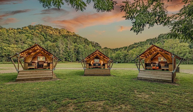 Group Glamping: Luxury Tents Near Gburg and PF