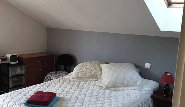 Guest House 'Chambre D'hôtes 2 Prs Avec Balcon' with Mountain View, Shared Terrace and Wi-Fi