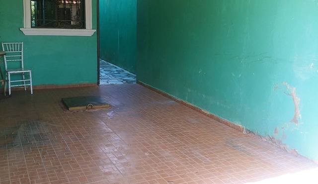 Guest house, annex to the main house, back on terrace or patio