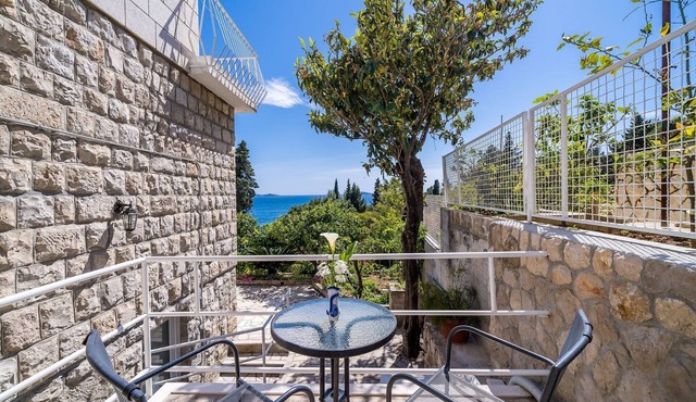 Guest House Villa Nina- Two Bedroom Apartment with Terrace and Sea View (Apt67)