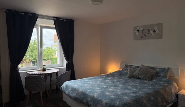 Guest Room "À La Ferme" with Shared Pool, Shared Terrace and Wi-Fi