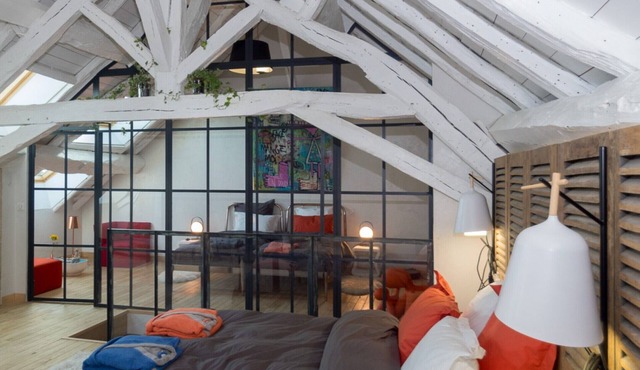 Guest Room “Chambre Madeleine” with Mountain View, Shared Pool and Wi-Fi