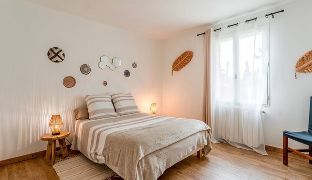 Guest Room 'Chambre D'hôtes Nature' with Shared Terrace, Wi-Fi, and Air Conditioning