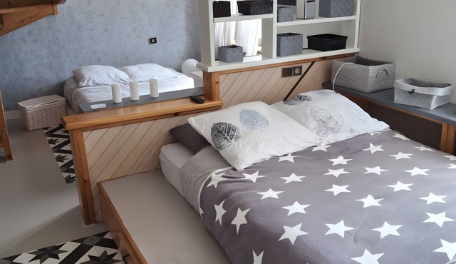 Guest Room for 3 with Private Terrace, Garden, and Wi-Fi