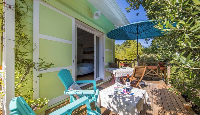 Guest Room "La Côte d’Argent Océane" with Private Terrace, Private Garden, and Wi-Fi