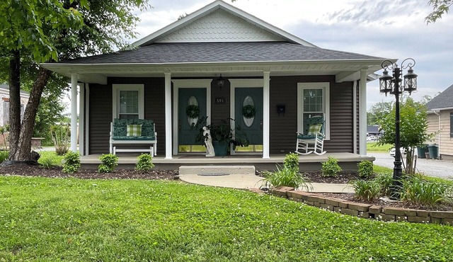 Guitars & Harmony II in Historic Greenville with WiFi & beautiful outdoor space