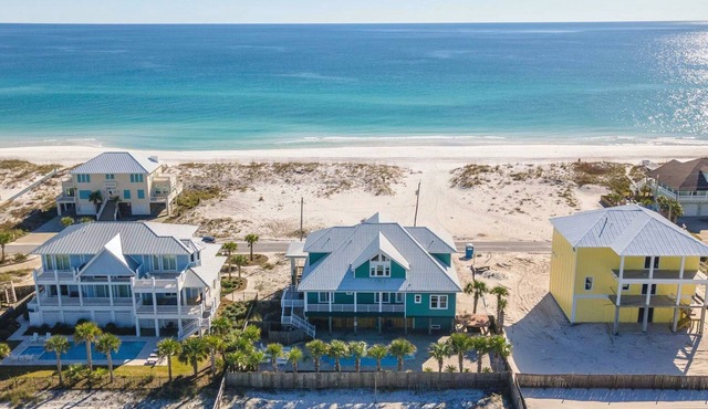 Gulf and Sound Views-Private Pool too! Great for families and special events!