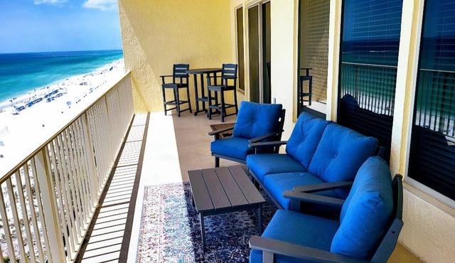 Gulf Crest 2 Bedroom Unit; Gulf Views; Disc Summer rates; Free Beach Chair Serv!