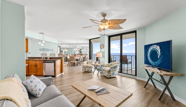 GULF FRONT 2 Bedroom/2 Bath ~ Completely Updated @ Aqua Vista ~ New Listing ~ SPECIALS!