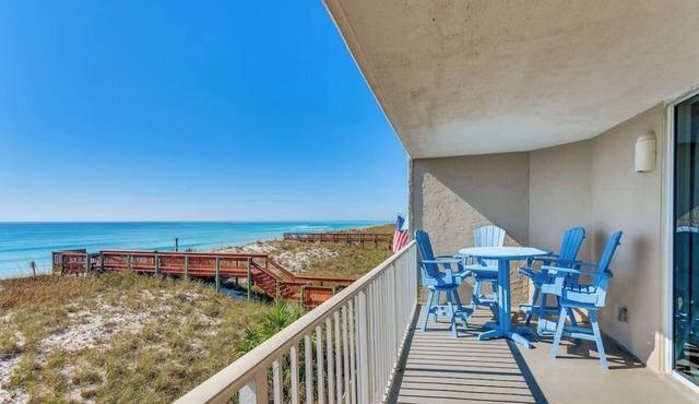 Gulf Front 2BR Condo 2 Balconies Panoramic Gulf Views Starboard Village 224