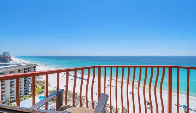☀️ Gulf Front-FREE Beach Service-3BR Hidden Dunes 1305☀️