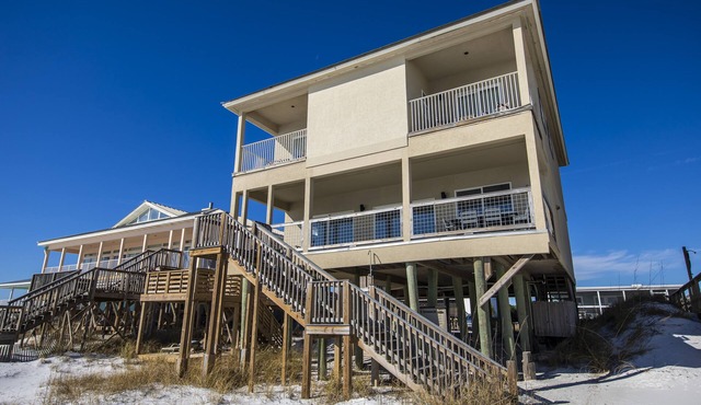 Gulf Front, Gorgeous Panoramic Gulf Views, Large Deck, Dune Allen Beach