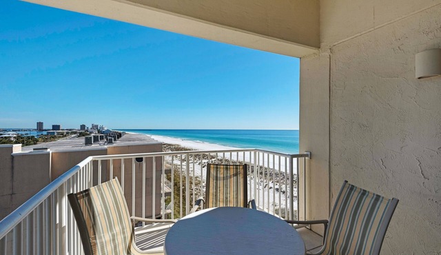 🌴Gulf front-Gulf Views-Balcony-2BR Sans Souci 401🌴