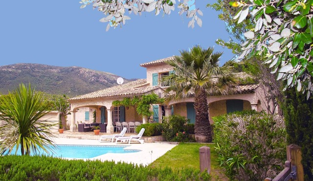 Gulf of St Tropez French Riviera beautiful private villa,heated pool & air con