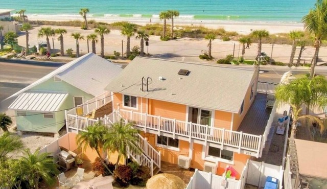 Gulf & Sunset Views! 1BR Apt. D is a Centrally Located, walk to all location