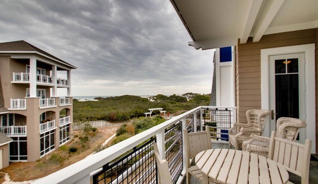 Gulf Views! Steps from Beach Access & Pool!